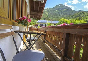 Fewo Jenner, 2-4 Personen, Balkon, zwei separate Schlafzimmer, Balkon