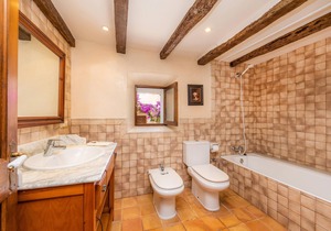 Finca "Es Rafalet - Sa Buhardilla" with Mountain View, Pool, Wi-Fi, A/C, Terraces & Garden