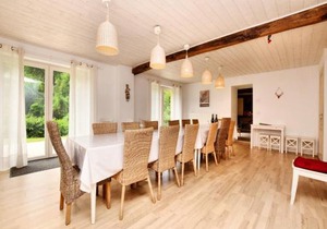 Fine group house with sauna garden