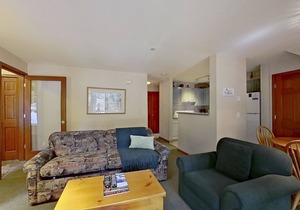 First-floor condo with fireplace & patio - walk or shuttle to ski lifts