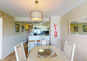 First-Floor, Oceanfront Condo with a Beach View, WiFi, W/D & Shared Pool