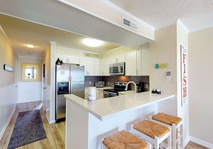 First-Floor, Oceanfront Condo with a Beach View, WiFi, W/D & Shared Pool