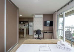 Flat aconchegante no Setor Bueno - TH2107