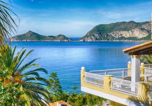 Flora Beach Appartement 1 - Panorama Meerblick nur 50m vom schönen Sandstrand entfernt