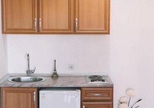 Four bedded studio with partial sea view