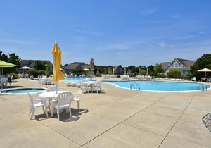 FREE DAILY ACTIVITIES INCLUDED! Only a few miles from Bethany Beach this beautifully decorated second floor unit offers 2 bedrooms with 2 full baths and is nestled within unspoiled land and gently lapping inland waterways