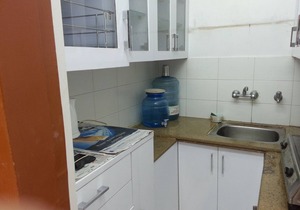 Fully Furnished 1BHK, SA2 for families - room, lobby, kitchen, bathroom, terrace