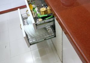 Fully Furnished 1BHK, Unit SA1 - room, lobby, kitchen, bathroom, Terrace Garden