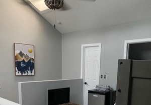 Fully remodeled top unit condo with great lake views from the deck and balcony.