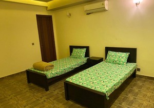 Furnished apartment on rent for short/long term.