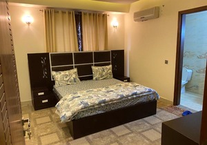 Furnished apartment on rent for short/long term.