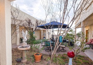 Gambel Quail Room in quaint, well established country inn on 14 forested acres.