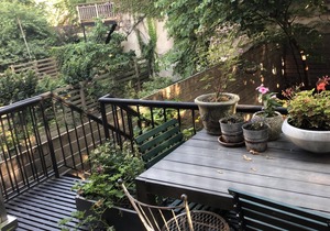 Garden Duplex In Clinton Hill, Brooklyn