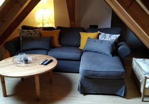 Gemütliche Galeriewohnung mit Playstation und Balkon