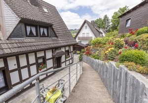 Gemütliches Appartement in Hallenberg mit Terrasse
