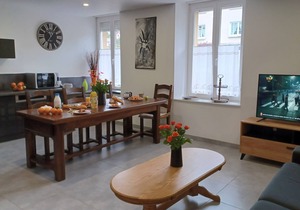 Gîte Gerardmer ground floor with wheelchair access 6 pers, 3 bedrooms, Wifi