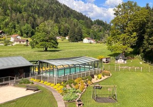 Gite Roche Des Ducs avec Piscine toute l'année, Spa, Sauna, Hammam