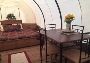 Glamping Back in Time