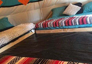 Glamping Back in Time