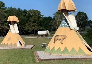 Glamping Back in Time
