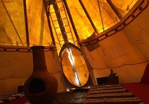 Glamping Back in Time