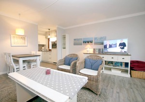 Gmelinstraße 5 a, Whg. A3, By de Wyk - Holiday apartment. Wyk, 2 rooms, approx. 52 m²