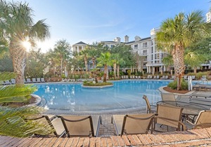 Golf Cart ~ 2nd Floor Studio ~ Kitchenette ~ Bayside Gated Resort
