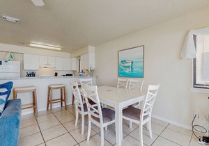 Gorgeous, Open Ground Floor Condo Gulf Front w/Large Patio. Beach Access