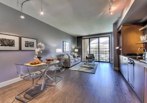 Gorgeous Views of the Lake, Mountains and Pool, Luxurious 1 bed 1 bath Apt.