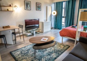 Grand Studio Stan Nancy - calme, cosy, lumineux
