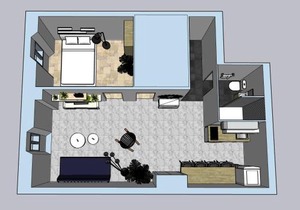 GregBnb - T2 Design 42m2 - Toulon Est - Wifi Fibre - n5