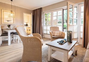 Ground floor apartment in the house Mittelstr. 2-room apartment on approx. 50 m² for up to 4