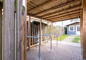 Ground floor apartment in the house Mittelstr. 2-room apartment on approx. 50 m² for up to 4