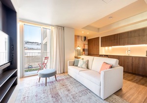 GuestReady - Midcentury Studio with Balcony in Santos (201)