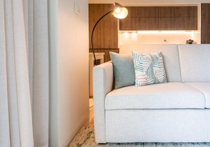 GuestReady - Midcentury Studio with Balcony in Santos 401