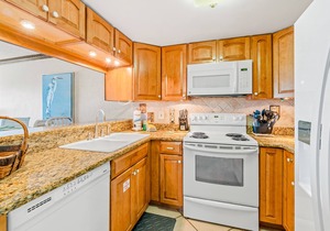 Gulf-front getaway with a pool, free WiFi, washer/dryer, & central AC