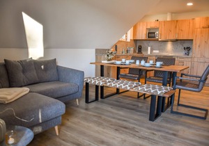Hühnerstall, 65qm, Balkon, 2 Schlafzimmer, max. 6 Personen