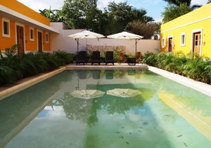 Habitación de lujo con king Size en el centro de Mérida.