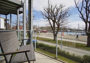 hafennahe Ferienwohnung mit Meerblick - Hafenresidenz Lauterbach FeWo 2-3