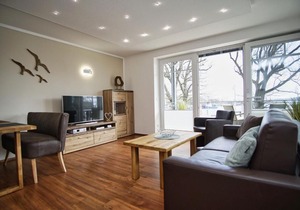 hafennahe Ferienwohnung mit Meerblick - Hafenresidenz Lauterbach FeWo 2-3