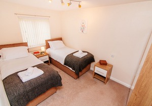 Harris House with a free parking