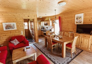 HAS-27 Log cabin, 4-5 pers., 65sqm - Naturerlebnisdorf Blauvogel (2)