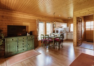 HAS-34 Log cabin, 4 pers., 65sqm, HT - Naturerlebnisdorf Blauvogel (3)