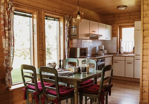 HAS-34 Log cabin, 4 pers., 65sqm, HT - Naturerlebnisdorf Blauvogel (3)