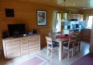 HAS-38 Log cabin, 4-6 pers., 65sqm - Naturerlebnisdorf Blauvogel (3)
