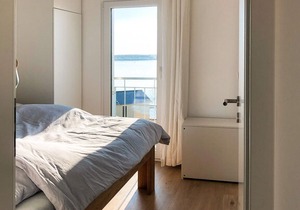 Haus im Schilf - Ferienwohnung 4 direkt am Hainer See bei Leipzig