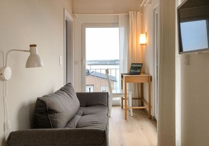 Haus im Schilf - Ferienwohnung 4 direkt am Hainer See bei Leipzig
