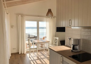 Haus im Schilf - Ferienwohnung 5 direkt am Hainer See bei Leipzig