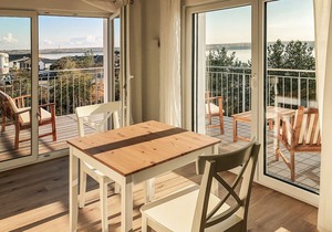 Haus im Schilf - Ferienwohnung 5 direkt am Hainer See bei Leipzig