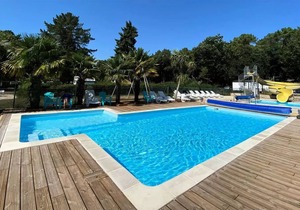 Hermitage campsite * - TITANIA 3ch 6 to 8 people - 6 pers. included in the tariff